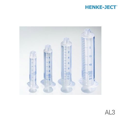 HENKE-JECT Luer-lock 3mL, 100/pk(대표상품코드 AL3)