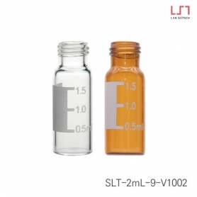 Clear glass vial, 2mL, write-on [100EA/PK](LB-V1002)
