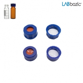 Blue PP cap, White PTFE/Red silicone [100/pk]LB-SP3003 (SLT-9-SP3003-2)